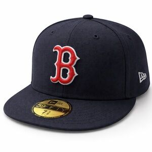 NEW ERA Boston Red Sox Game Authentic Collection On-Field Hat 59FIFTY Size 7 3/8